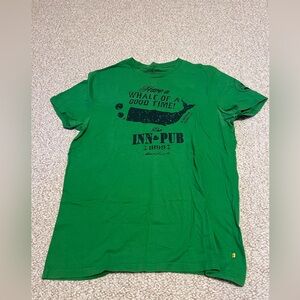 Nautica Green 'Have a Whale of a Good Time' Graphic Tee Men's Large
